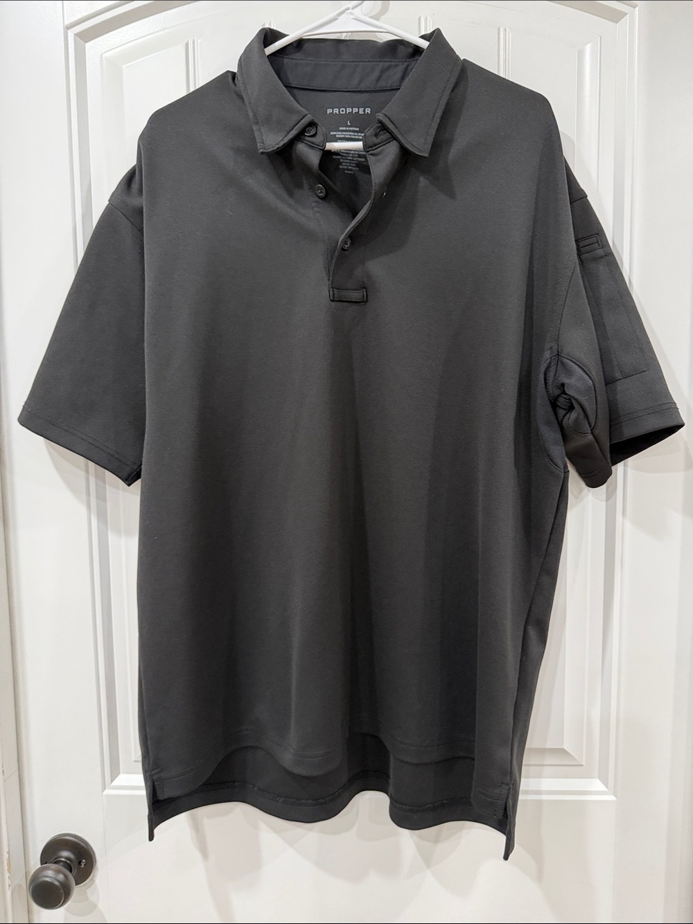 Propper Men's Black Uniform Polo Shirt